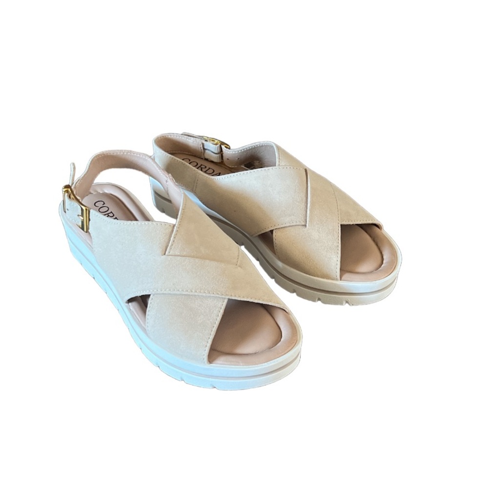 Cordani Allie Beige Suede Shoes